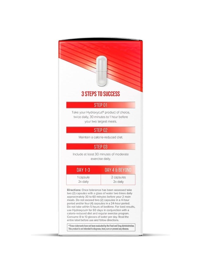 Hydroxycut Original 72 Capsules – Caffeine & Green Coffee Extract Supplement – Energy & Metabolism Support Formula - Image 4